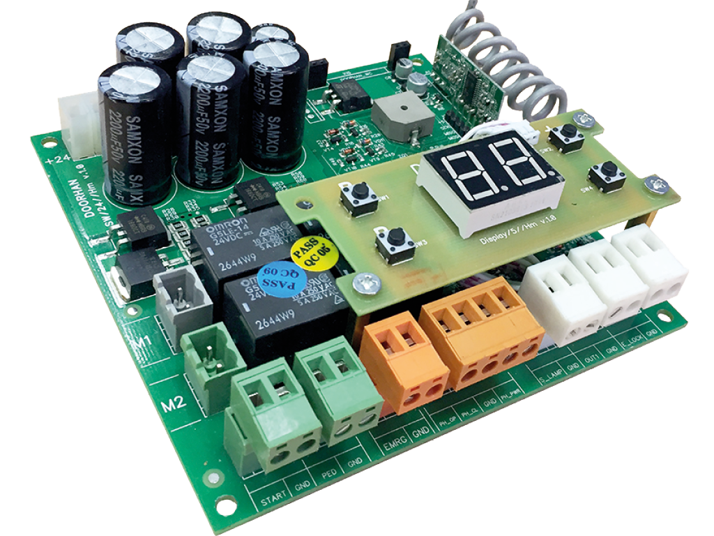 Yopiq darvozalar uchun boshqaruv bloki PCB-SW 24